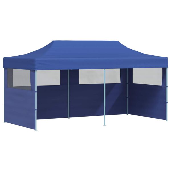 vidaXL Party-Zelt Blau 291 x 580 x 315 cm Oxford-Stoff