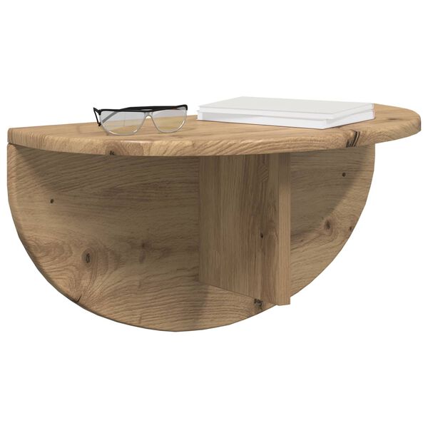 vidaXL Wandregal Artisan-Eiche 48 x 24 x 24 cm Holzwerkstoff