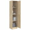 vidaXL Highboard Sonoma-Eiche 35 x 39 x 168 cm