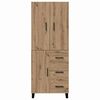 vidaXL Highboard mit Schubladen 2 pcs Artisan-Eiche 69,5 x 34 x 180 cm