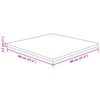 vidaXL Tischplatte Quadratisch 80x80x2,5 cm Eichenholz Unbehandelt
