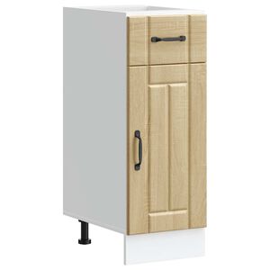 vidaXL K&uuml;chen-Unterschrank Lucca Sonoma-Eiche Holzwerkstoff