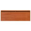 vidaXL Wandschrank Wachsbraun 100 x 30 x 35 cm Massives Kiefernholz