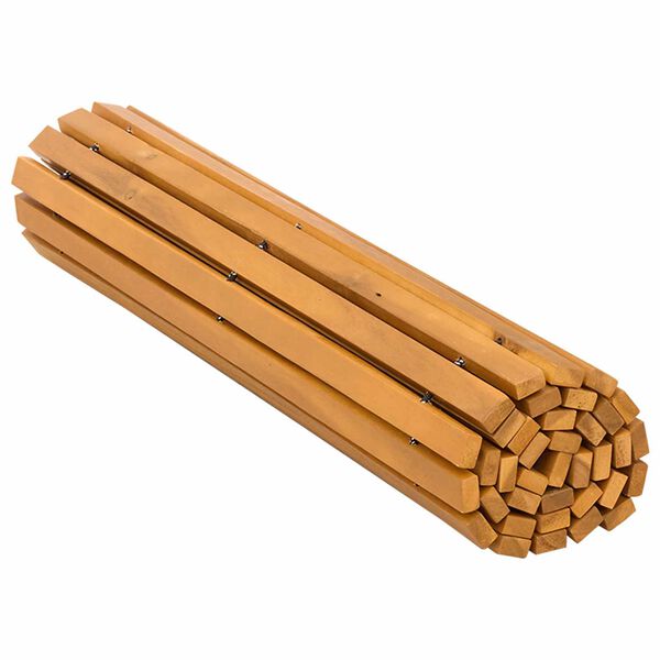 vidaXL Badematte Uni Braun 100 x 60 cm Holz