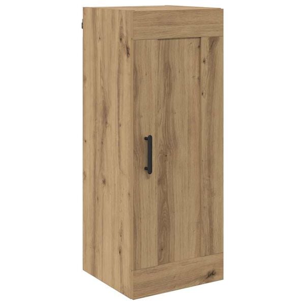 vidaXL Wandschrank Artisan-Eiche 34,5 x 34 x 90 cm Holzwerkstoff