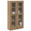 vidaXL Highboard Artisan-Eiche 82,5 x 30,5 x 150 cm Holzwerkstoff