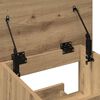 vidaXL Podium mit Regal Artisan-Eiche 55 x 55 x 107 cm Holzwerkstoff