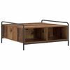 vidaXL Couchtisch Altholz 90 x 90 x 41 cm Holzwerkstoff