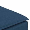 vidaXL Modulares Sofa-Fußhocker-Modul Blau 100 x 100 x 48 cm