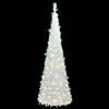 vidaXL Pop-Up-Weihnachtsbaum K&uuml;nstlich 50 LEDs Wei&szlig; 120 cm