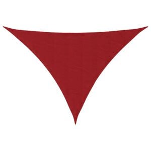 vidaXL Sonnensegel Oxford-Gewebe Dreieckig 2,5x2,5x3,5 m Rot