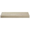 vidaXL Schwebende Wandregale 2 Stk. Eichefarben 50x23x3,8cm MDF