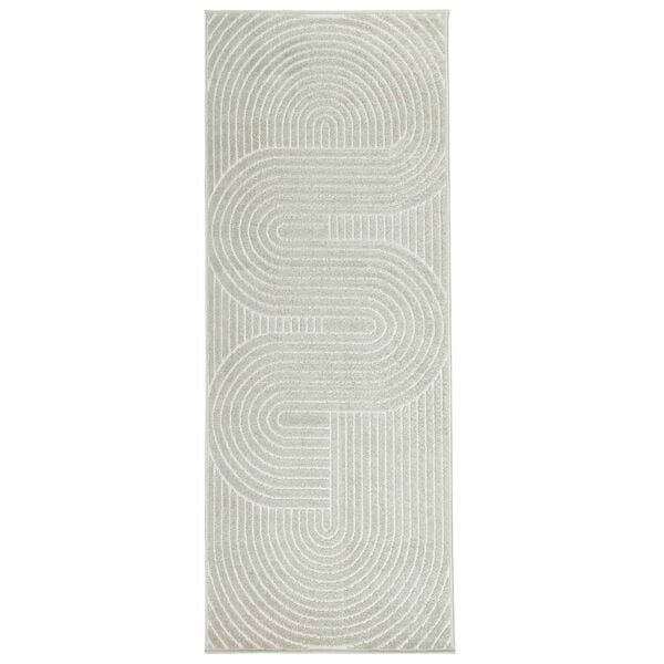 vidaXL Bereichsteppiche PALMERAS Gr&uuml;n 150 x 80 cm Polyester
