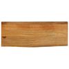 vidaXL Tischplatte mit Baumkante 90x40x3,8 cm Massivholz Mango