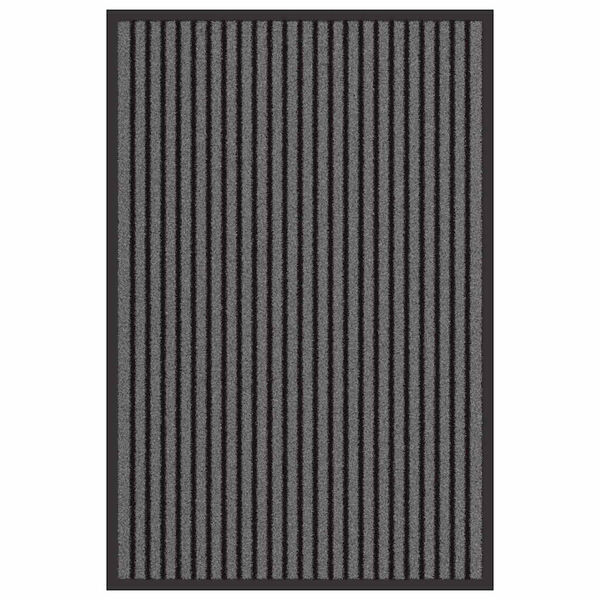 vidaXL Fu&szlig;matte Schwarz 60 x 90 cm Polypropylen