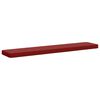 vidaXL 1-teiliges Bankkissen VUGHT 100 % Polyester Weinrot