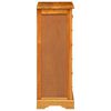 vidaXL Kommode Natur 45 x 35 x 100,5 cm Massives Mahagoni Holz