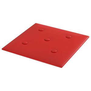 vidaXL Wandkopfteilen 12 pcs Weinrot 30 x 30 cm Kunstleder