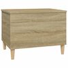 vidaXL Couchtisch Sonoma-Eiche 60x44,5x45 cm Holzwerkstoff
