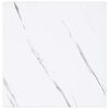 vidaXL Wandregal Wei&szlig; Marmor 23 x 23,5 x 4 cm Holzwerkstoff