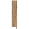 vidaXL Highboard mit Schubladen 2 pcs Artisan-Eiche Holzwerkstoff