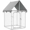 vidaXL Outdoor-Hundezwinger mit Dach 100x100x150 cm