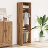 vidaXL Kleiderschrank Artisan-Eiche 50x50x200 cm Holzwerkstoff