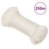 vidaXL Arbeitsseil Wei&szlig; 3 mm 250 m Polypropylen