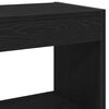 vidaXL B&uuml;cherregal Schwarze Eiche 80 x 30 x 72 cm Holzwerkstoff