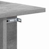 vidaXL Beistelltisch Beton Grau 35 x 40 x 55 cm Holzwerkstoff