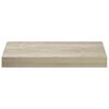 vidaXL Schwebende Wandregale 4 Stk. Eichefarben 40x23x3,8cm MDF