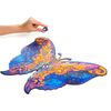 UNIDRAGON 323-tlg. Holzpuzzle Intergalaxy Butterfly King Size 41x30 cm