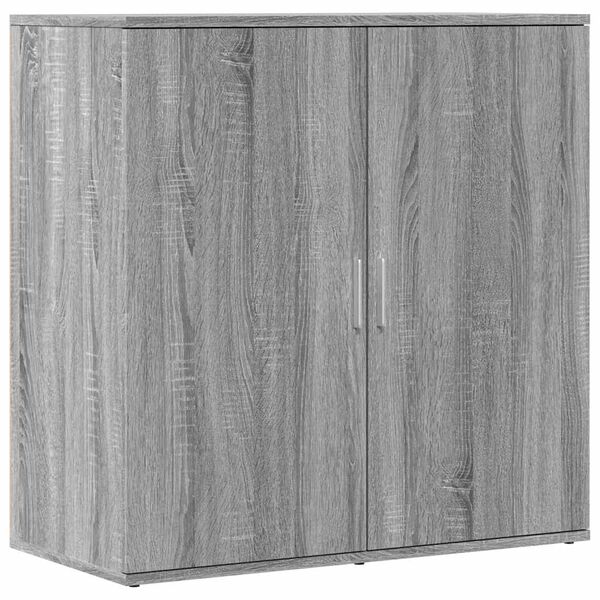 vidaXL Sideboard Grau Sonoma 79x38x80 cm Holzwerkstoff