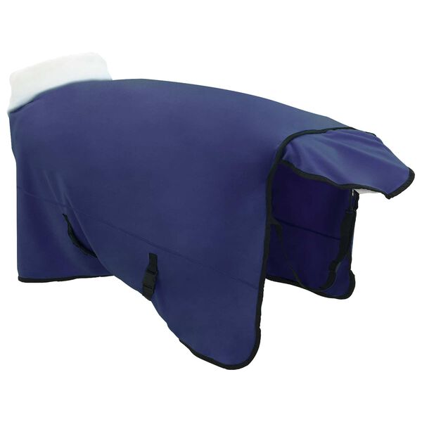 vidaXL Pferdedecke Marineblau 145 cm Polarfleece