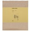 vidaXL Tischdecke 5 stk. Rechteckig Beige 140 x 200 cm