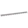 vidaXL Raseneinfassung 10 pcs 102 x 4 x 4 cm Stahl Silber