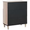 vidaXL Sideboard Wei&szlig; 33.5 x 60 x 75 cm