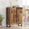 vidaXL Sideboard Altholz 69,5 x 34 x 90 cm Verbundholz und Eisen