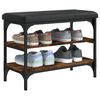 vidaXL Schuhbank R&auml;uchereiche 62x32x47 cm Holzwerkstoff