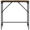 vidaXL Konsolentisch R&auml;uchereiche 75x32x75 cm Holzwerkstoff