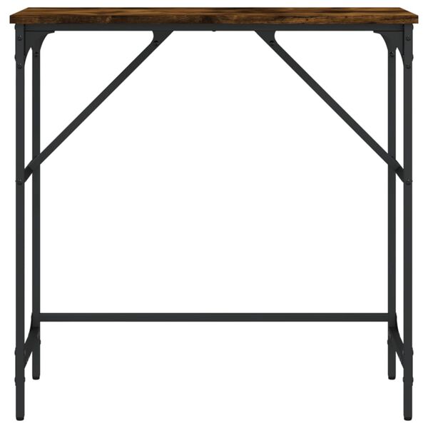 vidaXL Konsolentisch R&auml;uchereiche 75x32x75 cm Holzwerkstoff