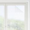 vidaXL Fensterfolie Matt Streifen-Design 45x2000 cm PVC