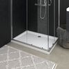 vidaXL Duschbecken 70 x 100 x 4 cm ABS