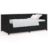 vidaXL Tagesbett Schwarz 90x190 cm Massivholz Kiefer