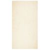 vidaXL Teppich HUARTE Kurzflor Weich und Waschbar Creme 60x110 cm