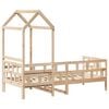 vidaXL Tagesbett mit Dach 90x190 cm Massivholz Kiefer