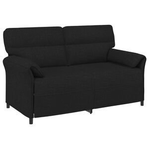 vidaXL 2-Sitzer Sofa 2-Sitzer Schwarz 158 x 83 x 95 cm Stoff