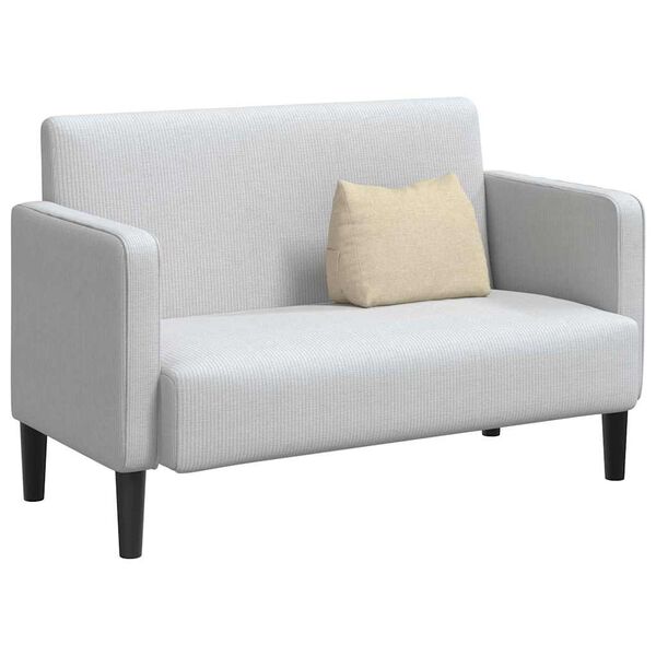 vidaXL R&uuml;ckenkissen Creme 45 x 20 x 35 cm Stoff