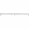 vidaXL Gartenzaun | Stahl | Robust | Modern
