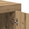vidaXL Sideboard Artisan-Eiche 80x40x75 cm Holzwerkstoff